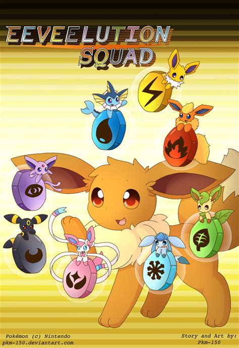 eeveelution squad deviantart